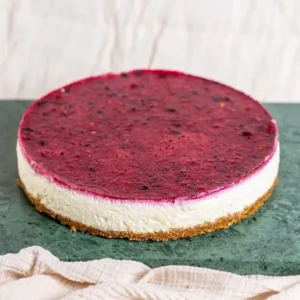 Cottage Cheese Mousse with Mixed Berries