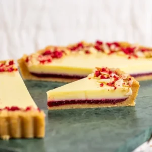 Raspberry White Chocolate Cake