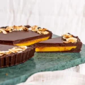 Passion Fruit Chocolate Cake